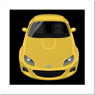 MX-5 NC 3rd gen 2013-2014 - Yellow Posters and Art